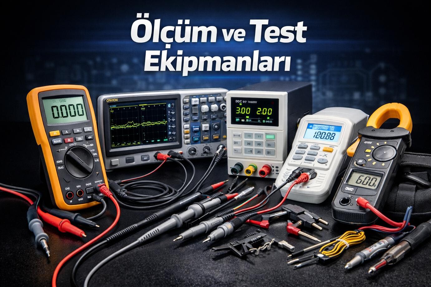 ÖLÇÜM<br>TEST EKİPMANLARI 